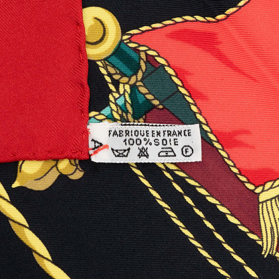 Hermès Vue Du Carrosse De La Galere La Reale Foulard 90 Multi Soie