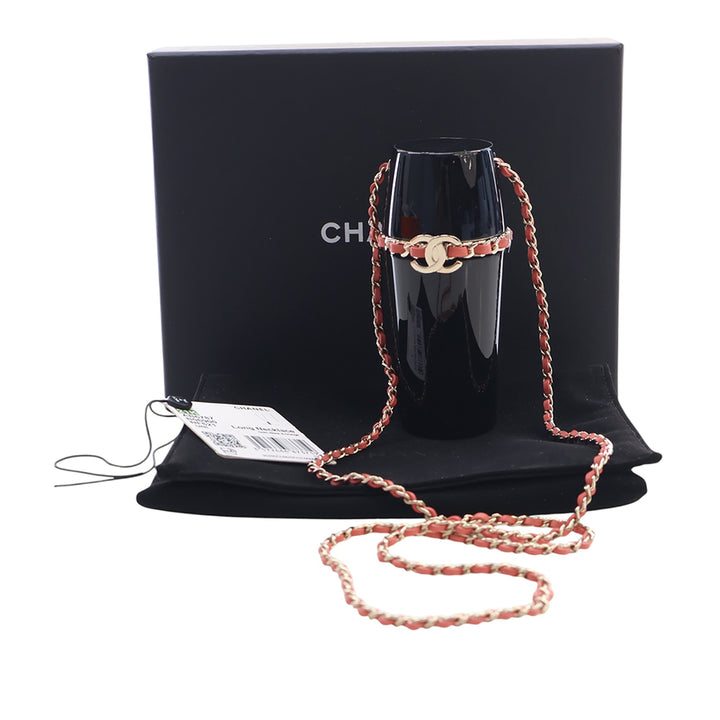 Chanel Lucite Lipstick Étui On Chain