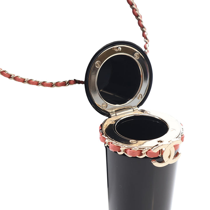 Chanel Lucite Lipstick Étui On Chain