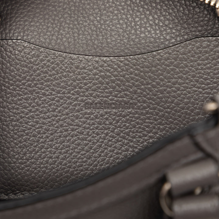 Balenciaga Mini Cuir de veau grainé Motocross Neo Classic City Sac