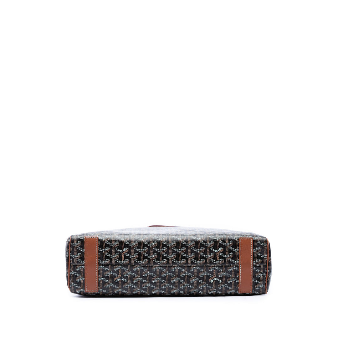 Goyard Voltaire III Goyardine Noir – vue 3 – GABY PARIS