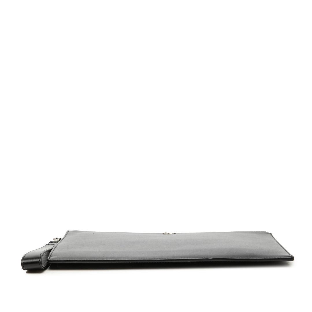 GG Marmont Pochette Cuir de veau Noir