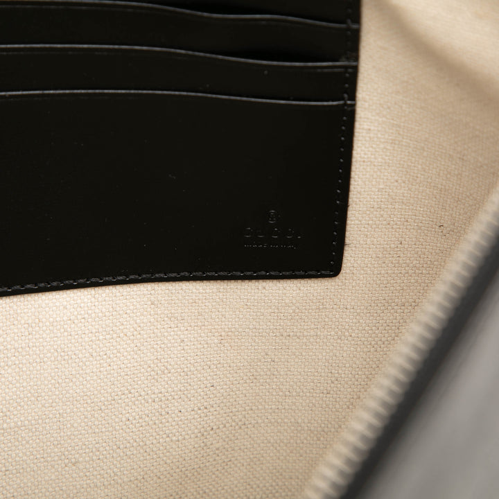 GG Marmont Pochette Cuir de veau Noir