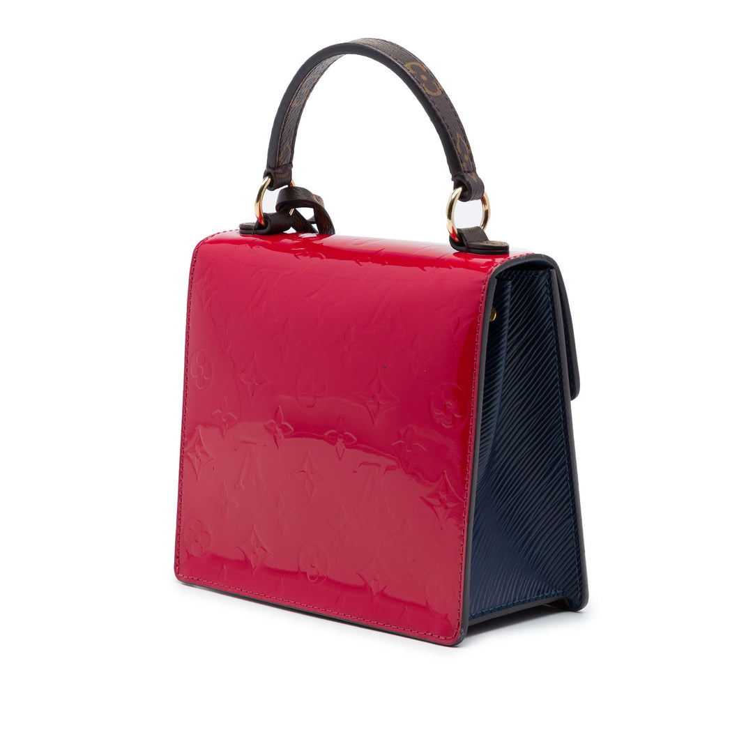Spring Street Cuir verni Monogram Rouge