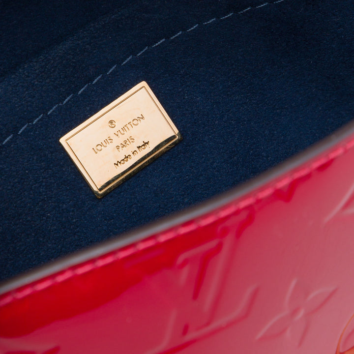 Spring Street Cuir verni Monogram Rouge