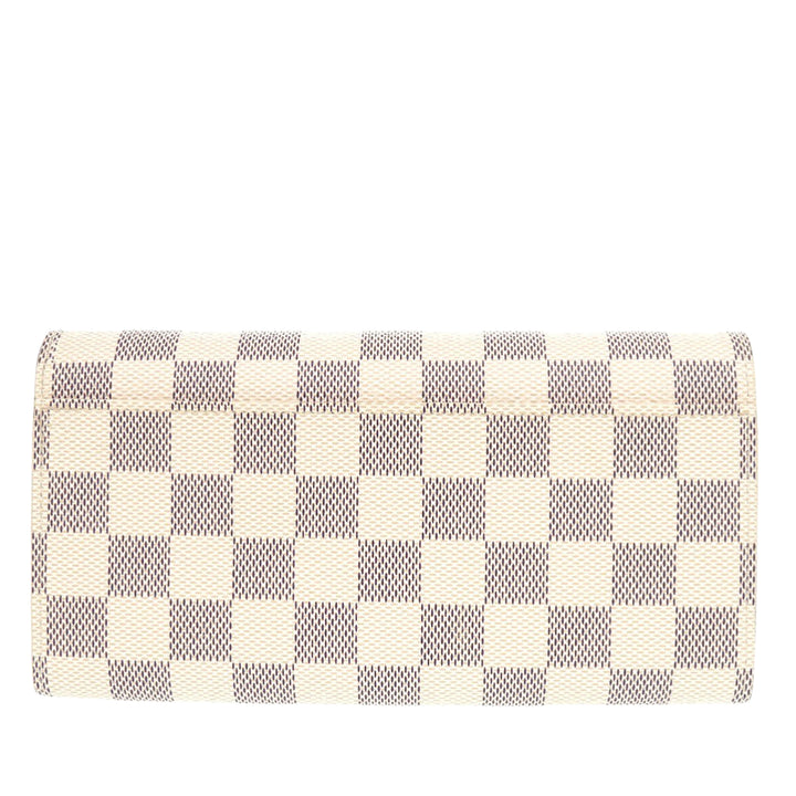 Louis Vuitton Damier Azur Sarah Portefeuille long