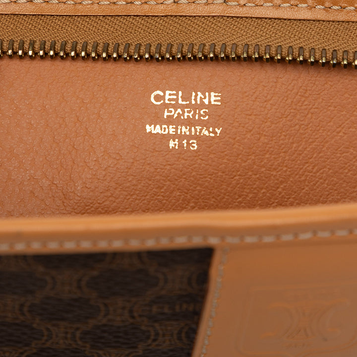 Celine Macadam Coated Toile Pochette