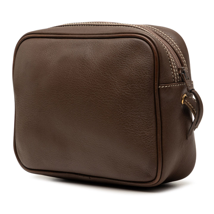 Dior Cuir Surpiqué CD Logo Sac caméra