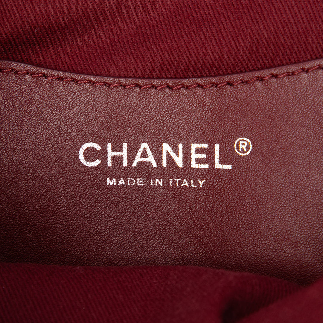 Chanel Matelassé Just Mademoiselle Sac bowling Grand Noir – vue 5 – GABY PARIS