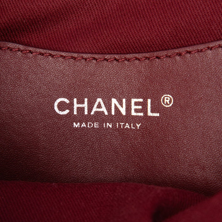 Chanel Matelassé Just Mademoiselle Sac bowling Grand Noir – vue 5 – GABY PARIS