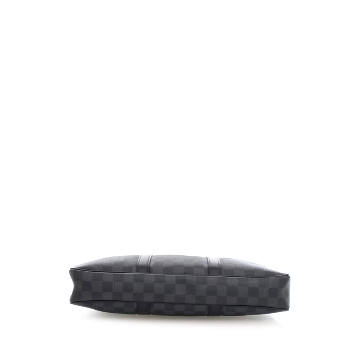 Damier Graphite Porte Documents Voyage  PM Black - Gaby Paris
