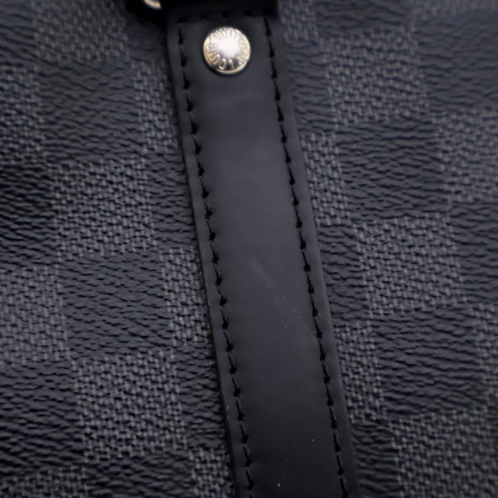 Damier Graphite Porte Documents Voyage  PM Black - Gaby Paris