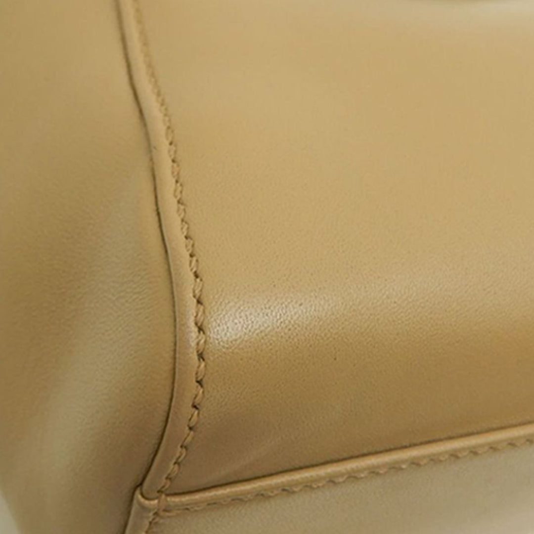 Fendi Mini Cuir Selleria Peekaboo Iconic Sac