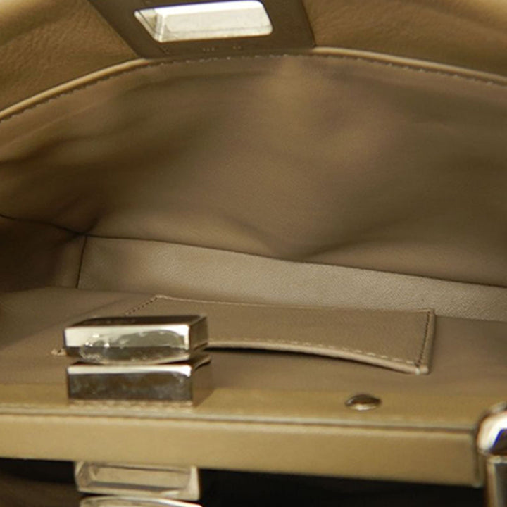Fendi Mini Cuir Selleria Peekaboo Iconic Sac