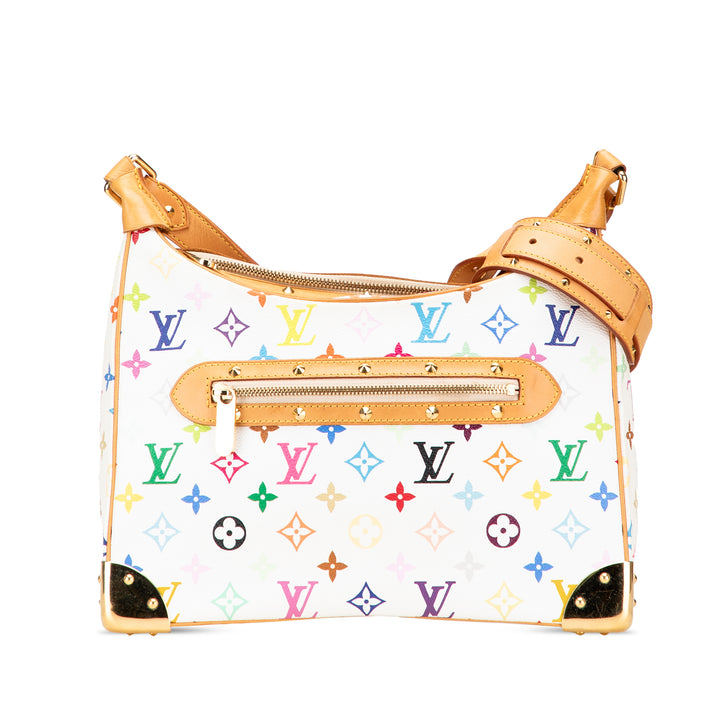 Monogram Multicolore Boulogne White - Gaby Paris