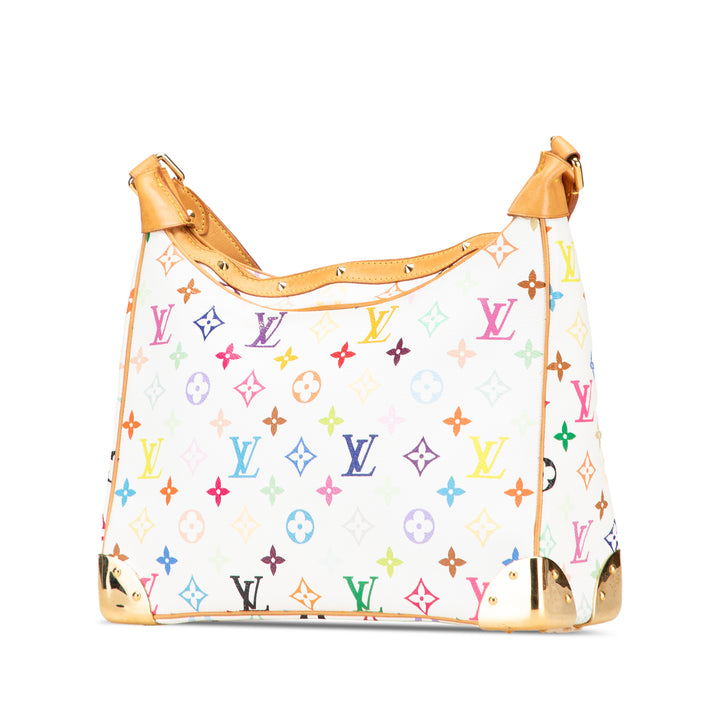 Monogram Multicolore Boulogne White - Gaby Paris