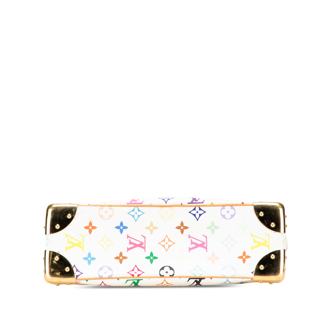 Monogram Multicolore Boulogne White - Gaby Paris