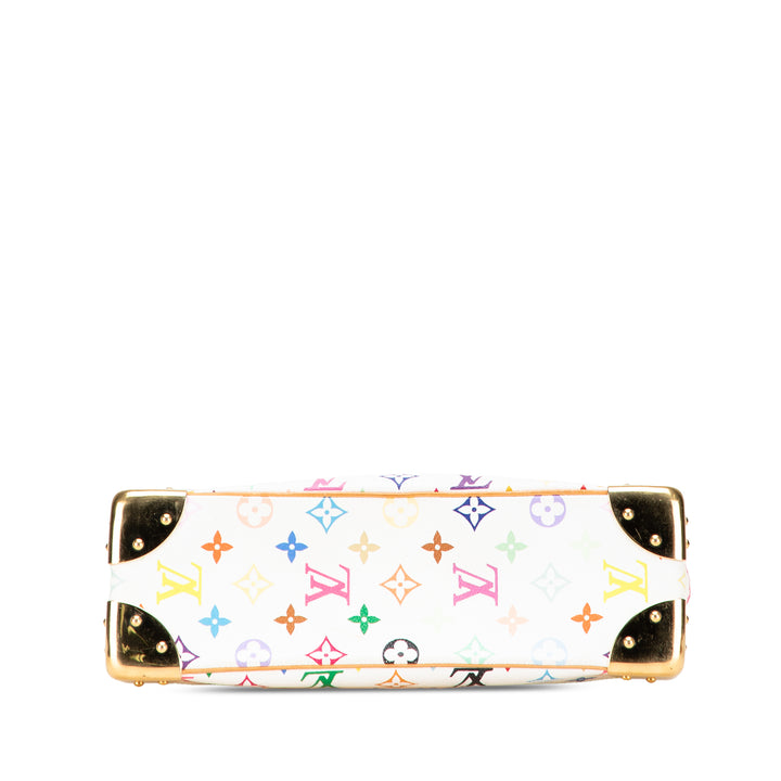 Monogram Multicolore Boulogne White - Gaby Paris