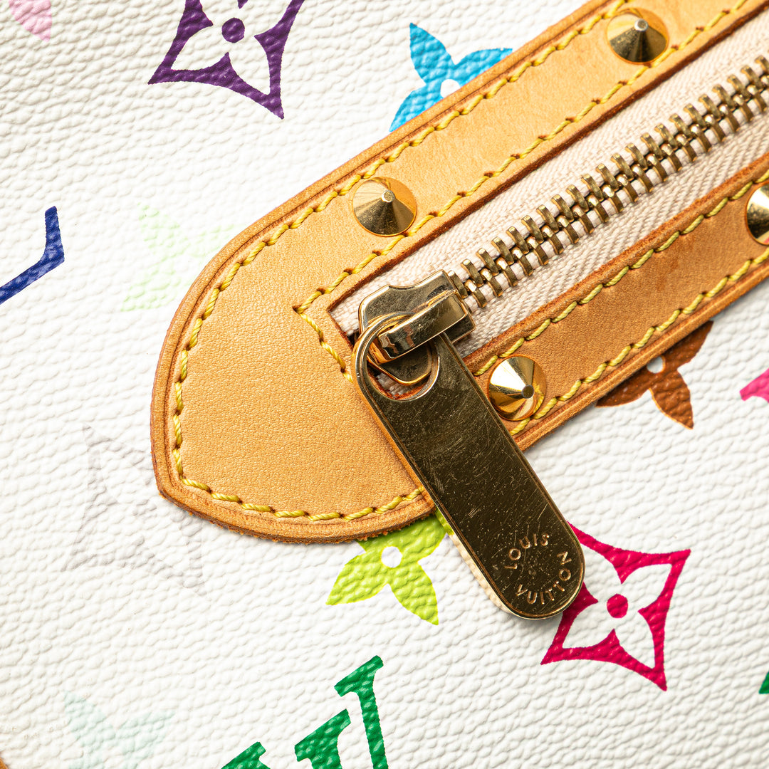 Monogram Multicolore Boulogne White - Gaby Paris