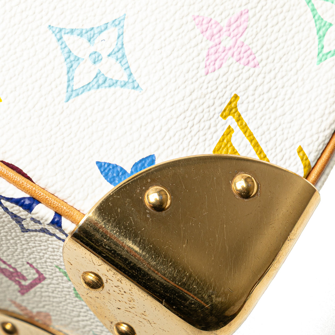 Monogram Multicolore Boulogne White - Gaby Paris
