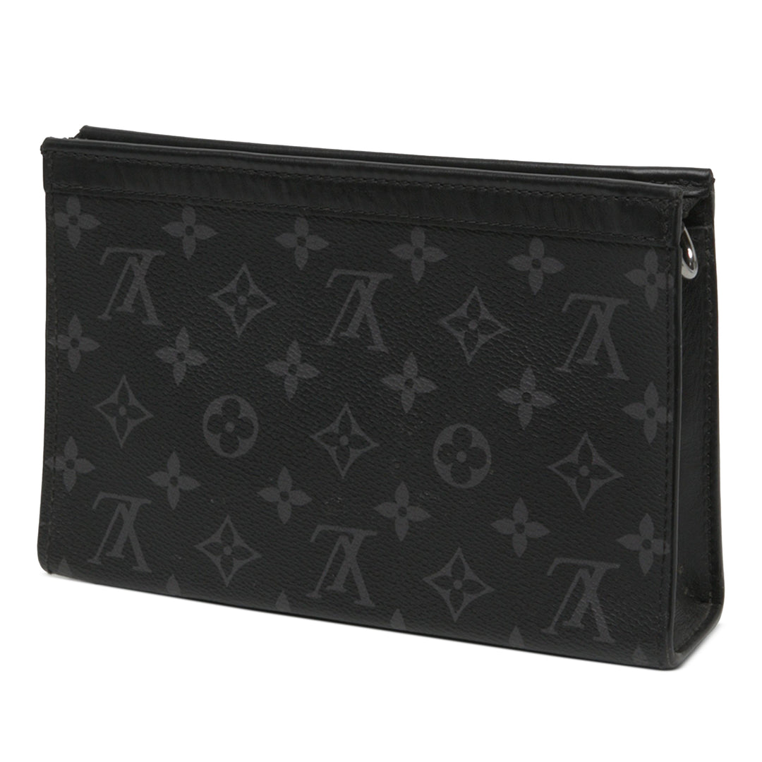 Louis Vuitton Gaston Wearable Portefeuille Monogram Eclipse Noir – vue 2 – GABY PARIS