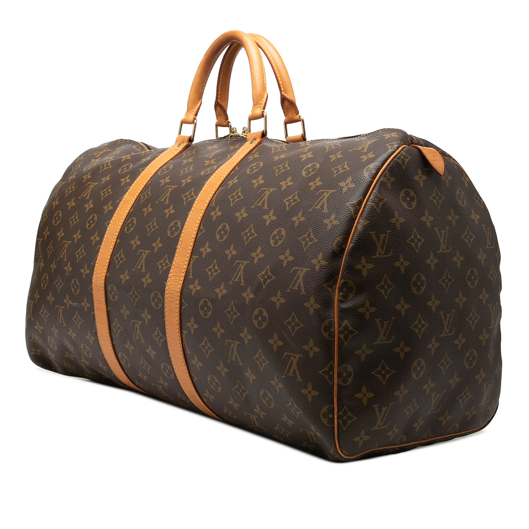 Keepall 55 Monogram Marron