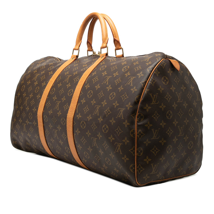 Keepall 55 Monogram Marron