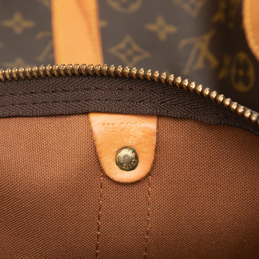Keepall 55 Monogram Marron