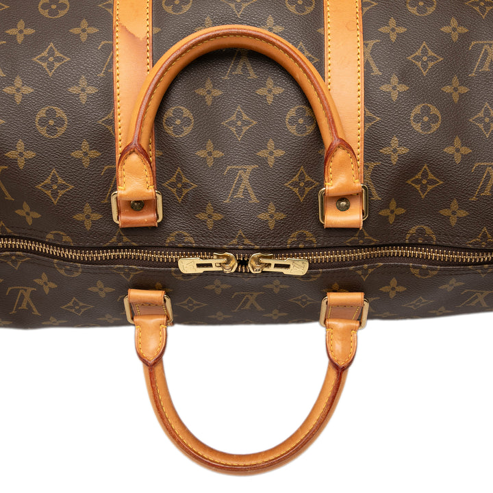 Keepall 55 Monogram Marron