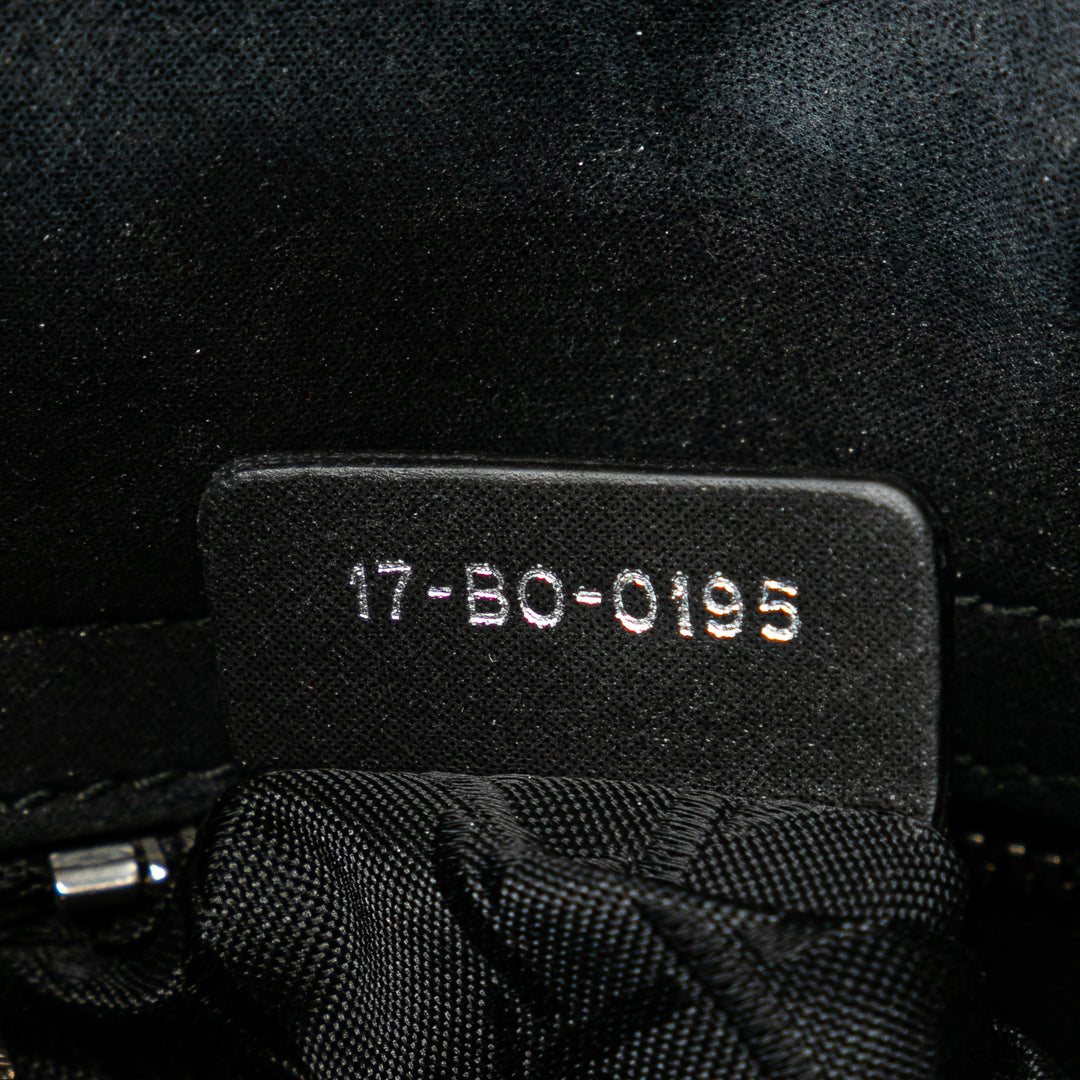 Mini Lambskin Cannage Lady Dior Black - Gaby Paris