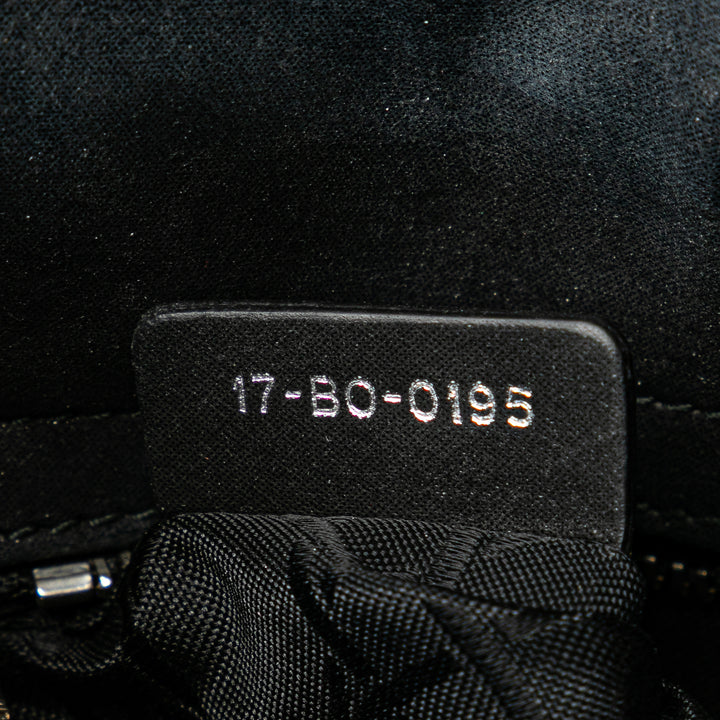 Mini Lambskin Cannage Lady Dior Black - Gaby Paris