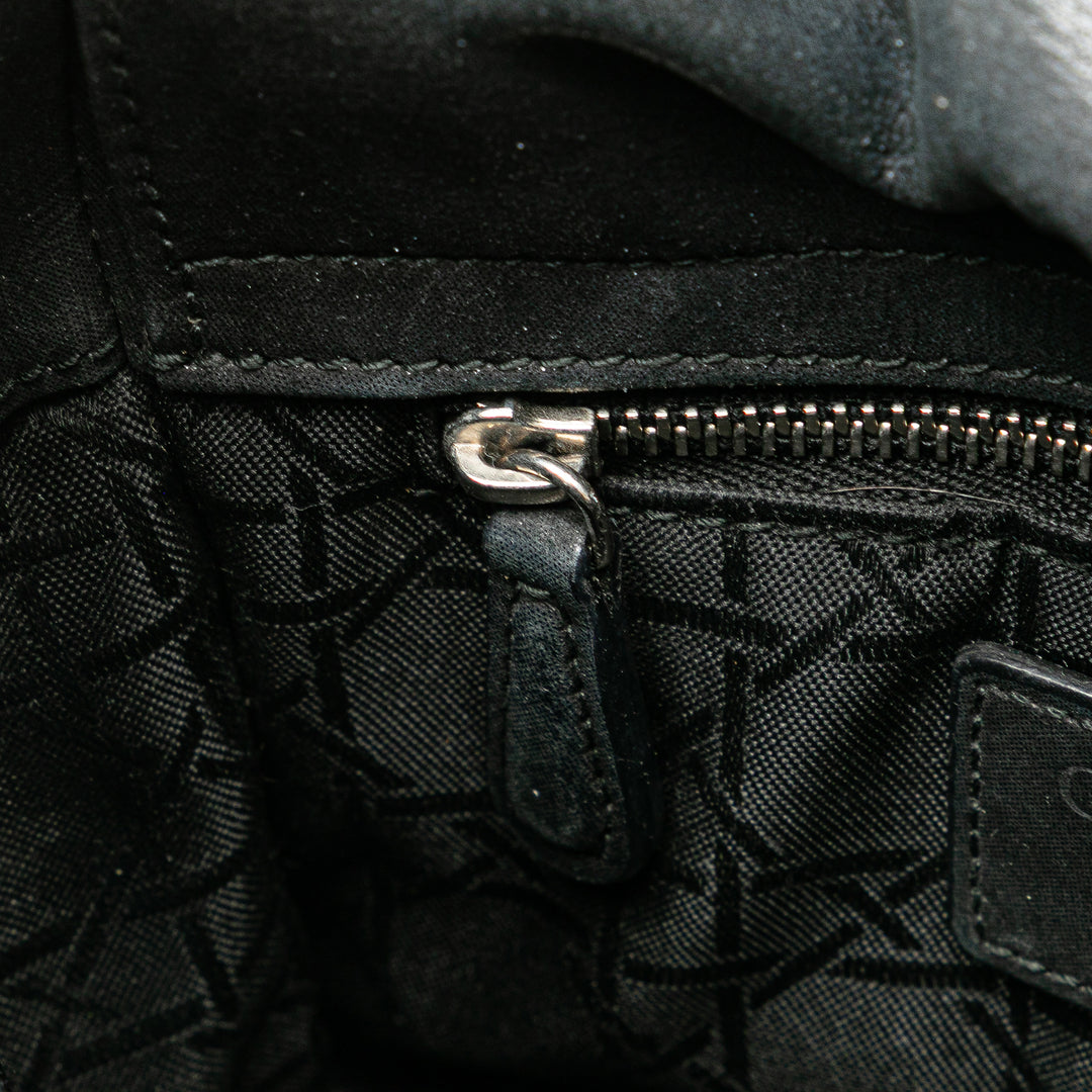 Mini Lambskin Cannage Lady Dior Black - Gaby Paris
