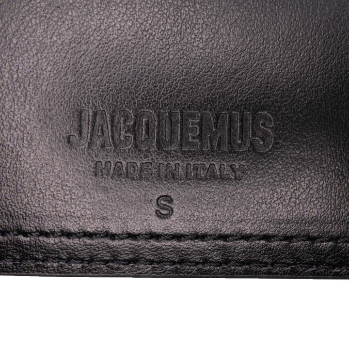 Leather La Ceinture Carree Belt Bag Black - Gaby Paris