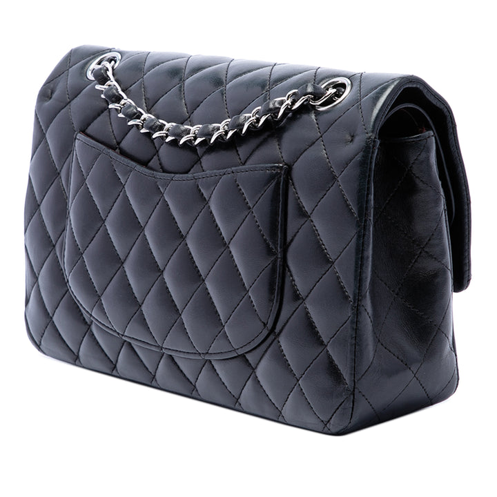 Chanel Classic Double rabat Moyen Cuir d'agneau Noir – vue 2 – GABY PARIS