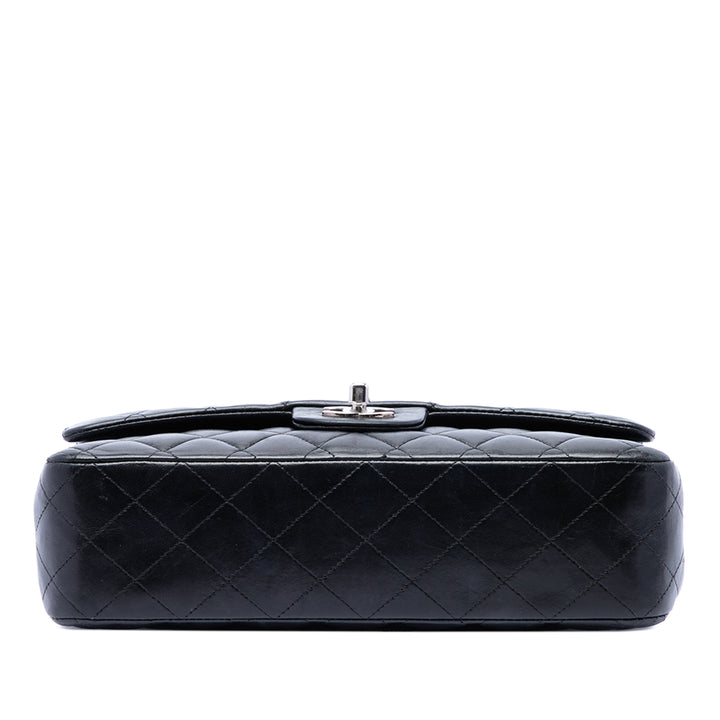 Chanel Classic Double rabat Moyen Cuir d'agneau Noir – vue 3 – GABY PARIS