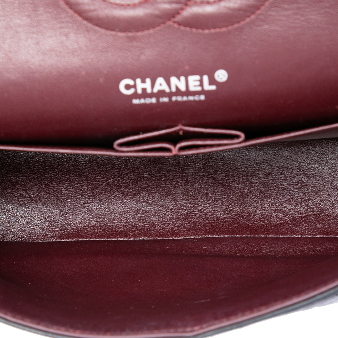 Chanel Classic Double rabat Moyen Cuir d'agneau Noir – vue 4 – GABY PARIS