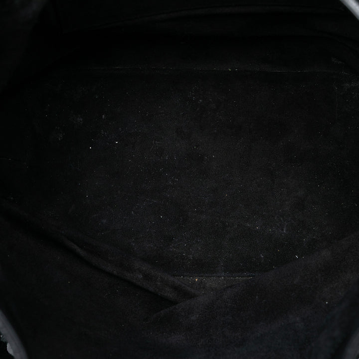 Saint Laurent Small Daim Emmanuelle Fringe Bucket Sac