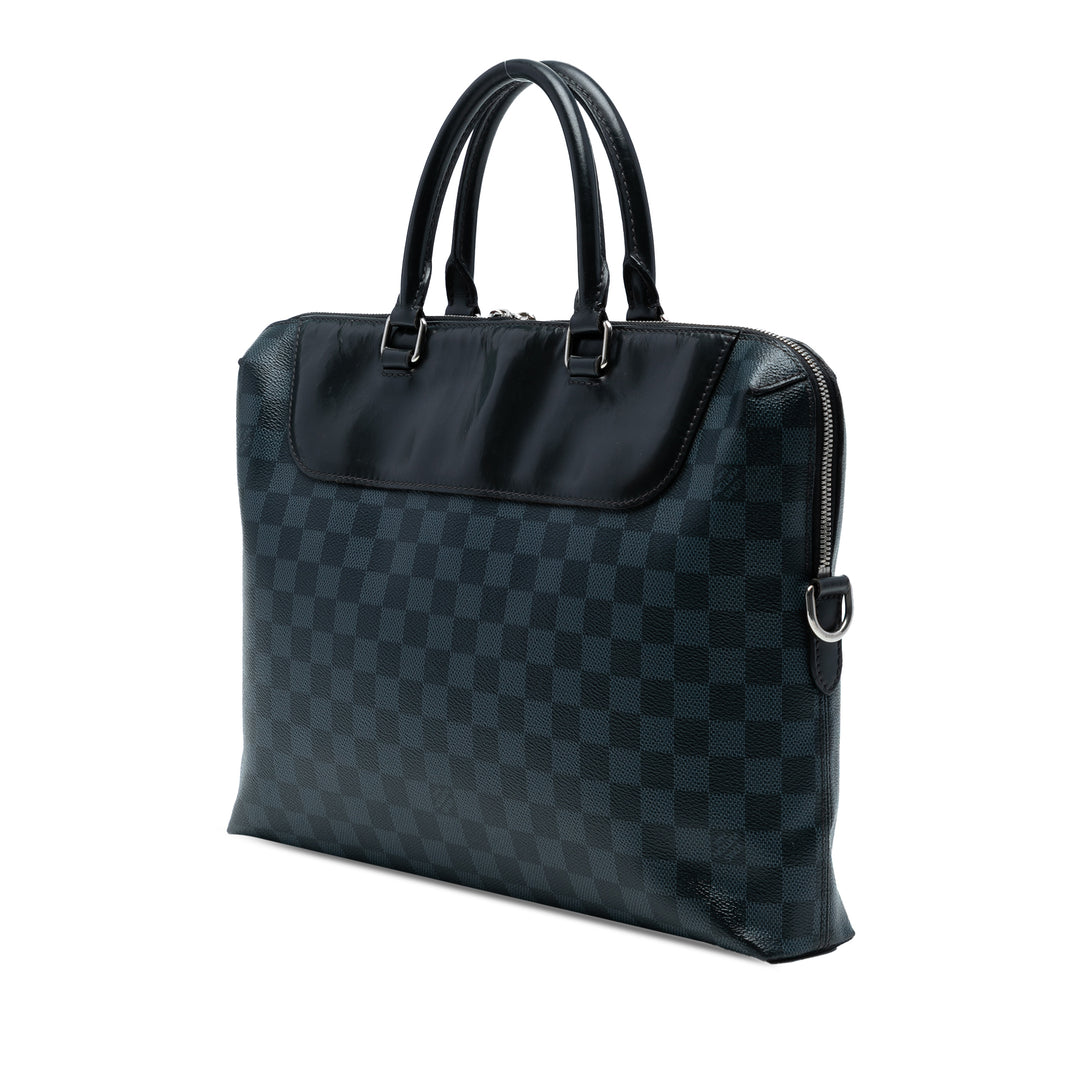Louis Vuitton Damier Cobalt Porte Documents Jour
