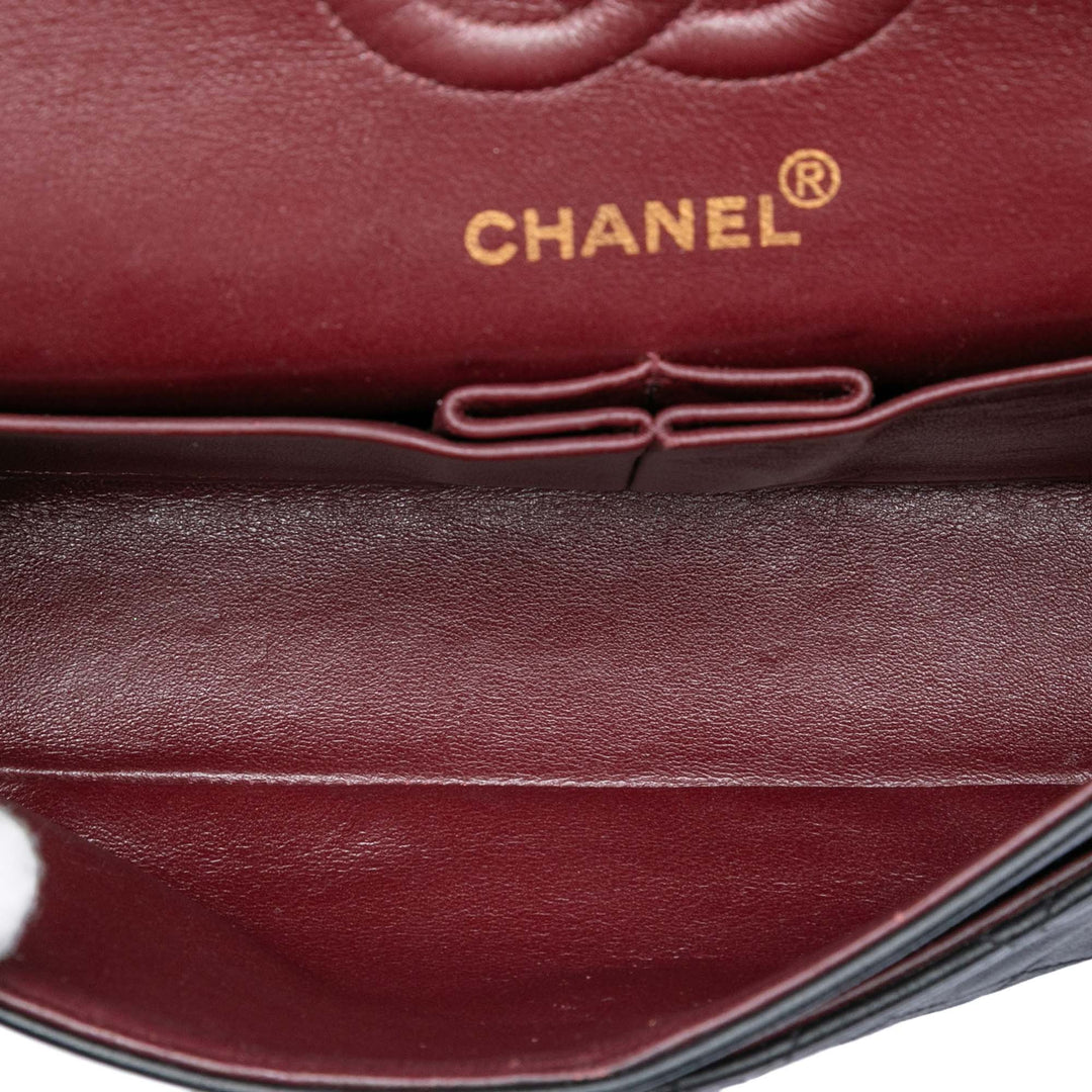 Chanel Small Classic Cuir d’agneau Double rabat