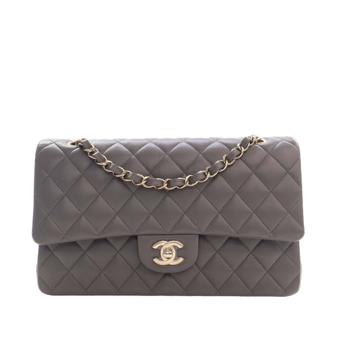 Chanel Classic Double rabat Moyen Cuir d'agneau