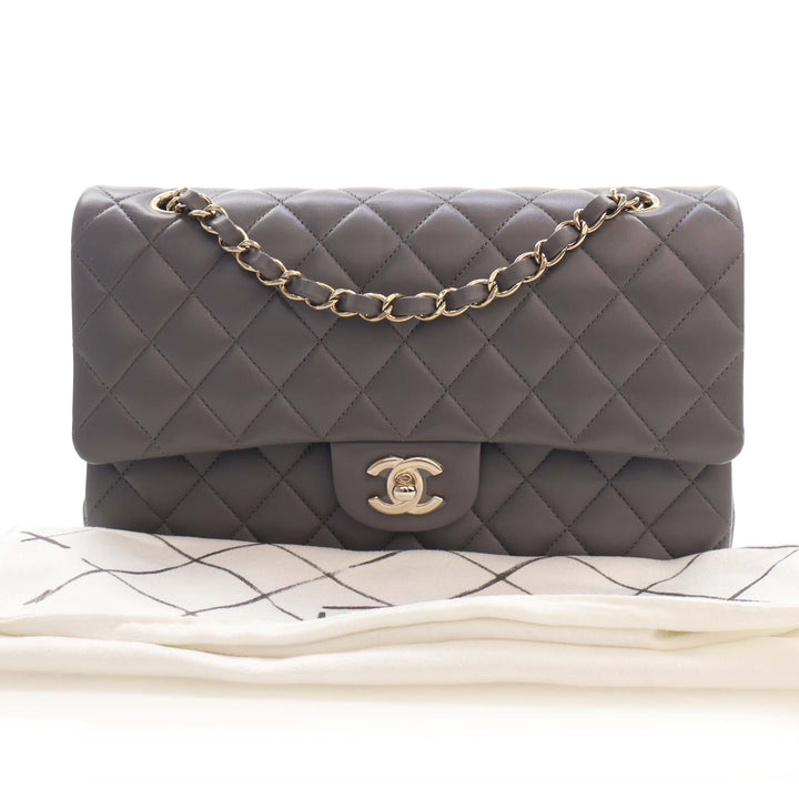 Chanel Classic Double rabat Moyen Cuir d'agneau