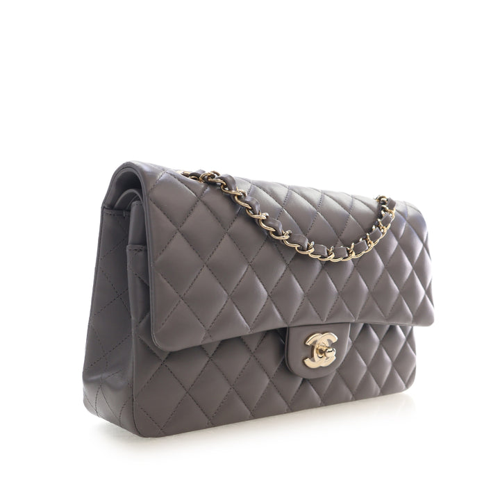 Chanel Classic Double rabat Moyen Cuir d'agneau