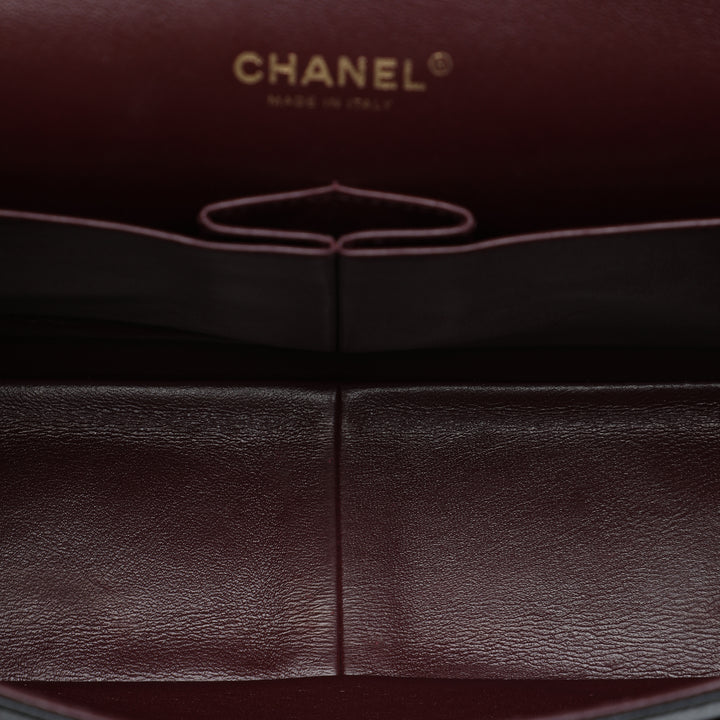 Chanel Classic Double rabat Jumbo Cuir caviar