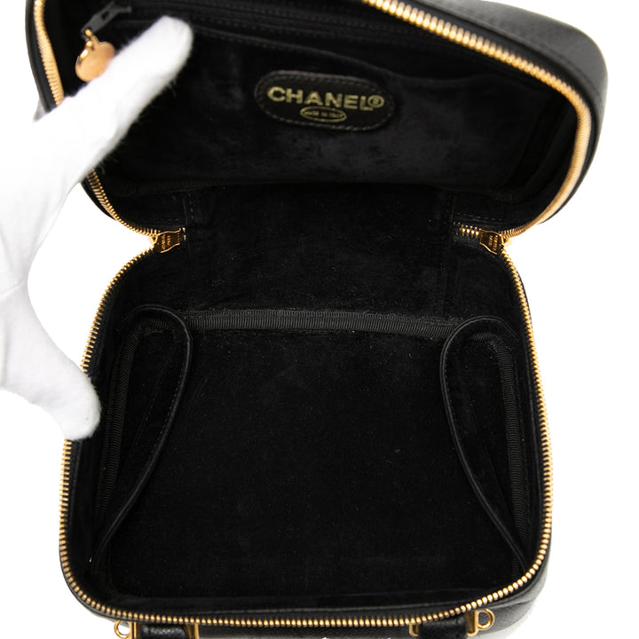 Chanel CC Caviar Vanity