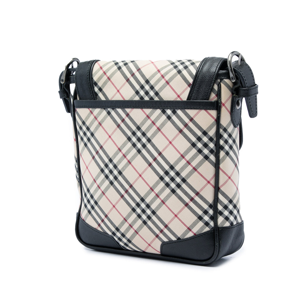 Burberry Sac bandoulière Nova Check Noir – vue 2 – GABY PARIS