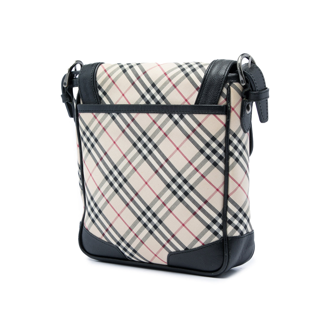 Burberry Sac bandoulière Nova Check Noir – vue 2 – GABY PARIS