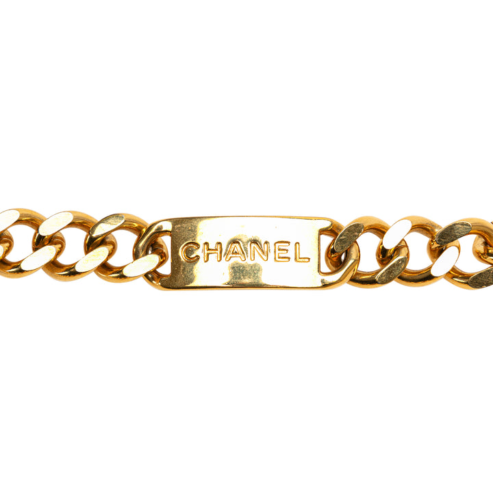 Chanel Gold Plated Medallion Chain Belt Gold - GABY PARIS