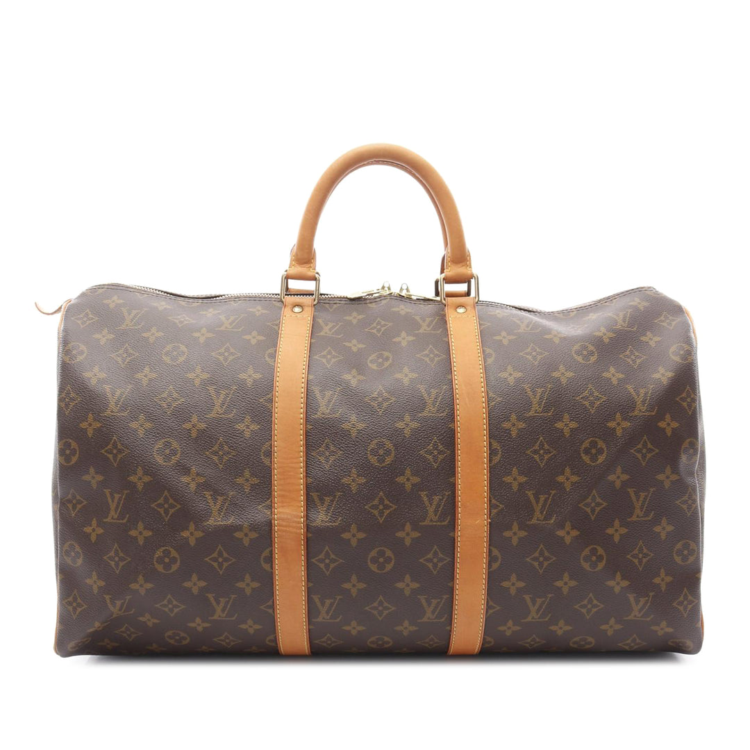 Monogram Keepall 50 Brown - Gaby Paris