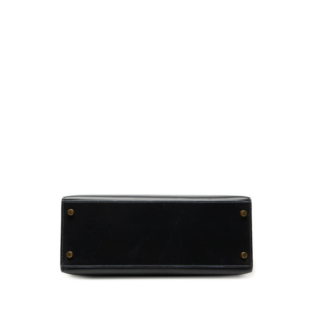Hermès Box Veau Kelly Sellier 28 Box Noir – vue 3 – GABY PARIS