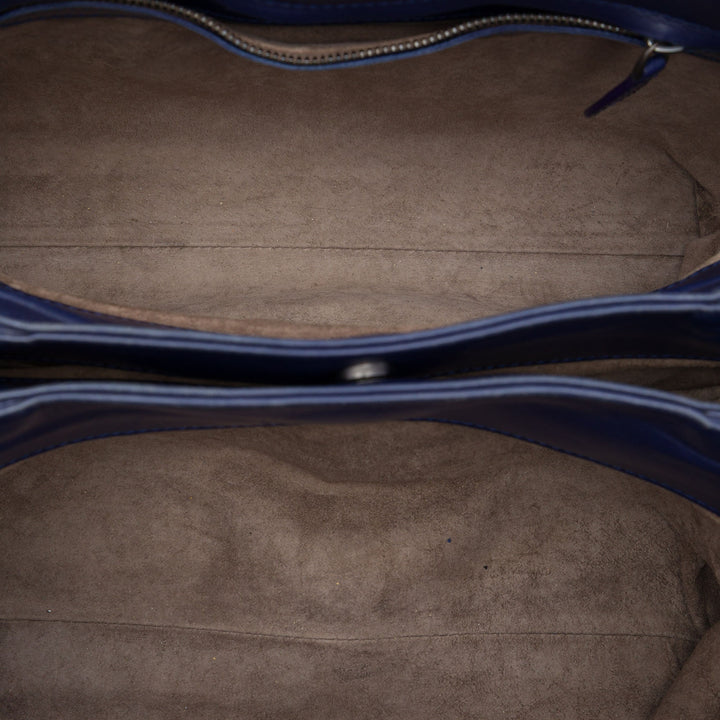 Bottega Veneta Sac à main Intrecciato Roma nappa Petit Bleu – vue 4 – GABY PARIS